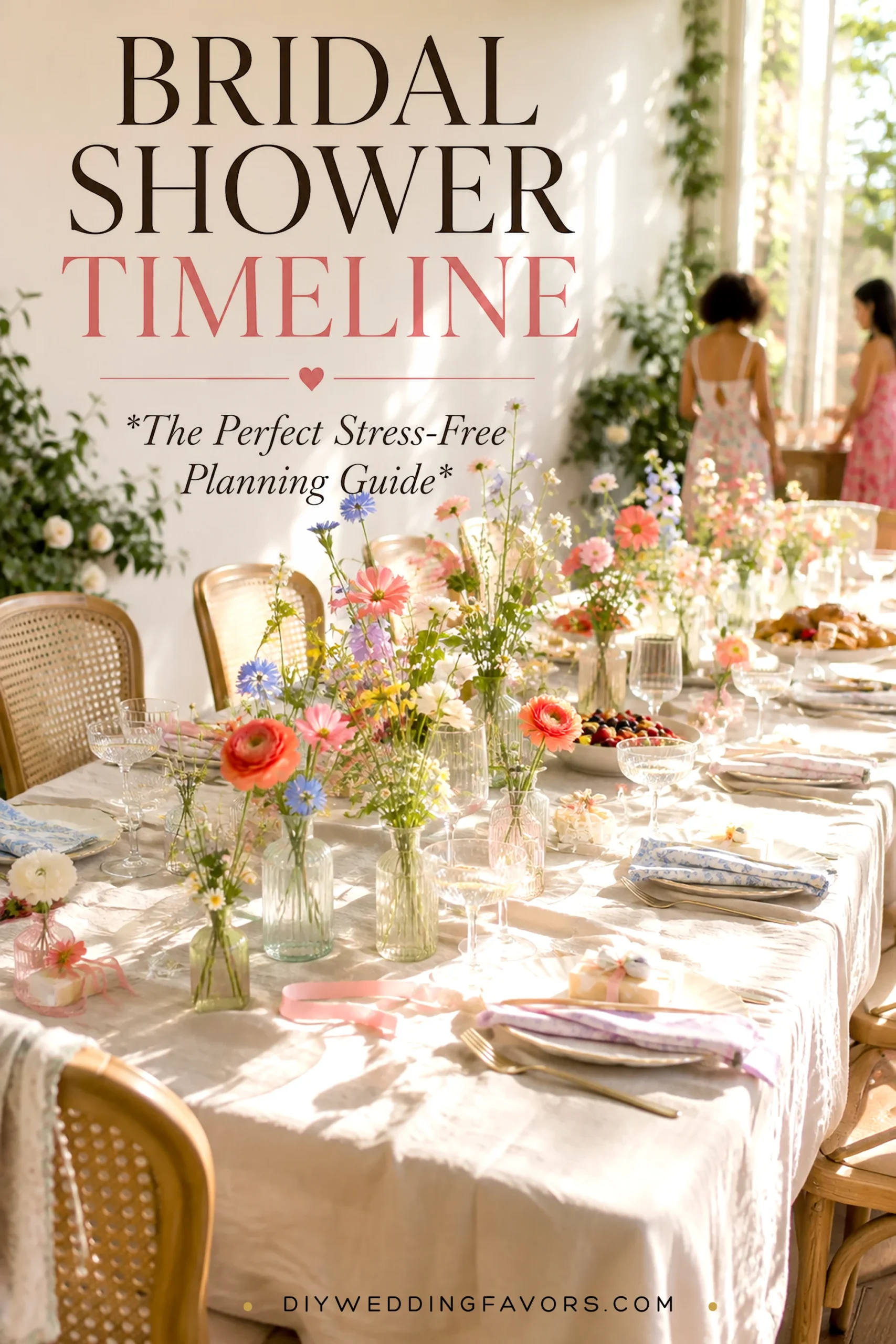 Bridal shower timeline – the perfect stress-free planning guide