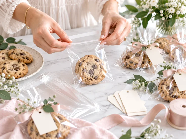 Image for Clear Cellophane Favor Bags