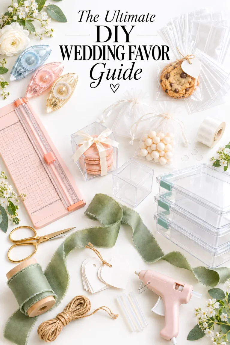 The Ultimate DIY Wedding Favor Guide: 10 Supplies You Need Now!